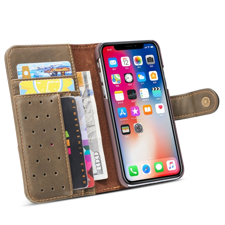 For iPhone 11 Cowhide Texture Horizontal Flip Leather Case, with Holder & Card Slots & Wallet & Lanyard