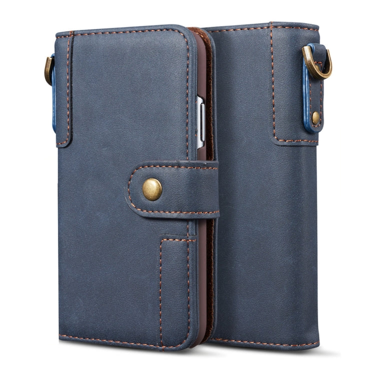 For iPhone 11 Cowhide Texture Horizontal Flip Leather Case, with Holder & Card Slots & Wallet & Lanyard