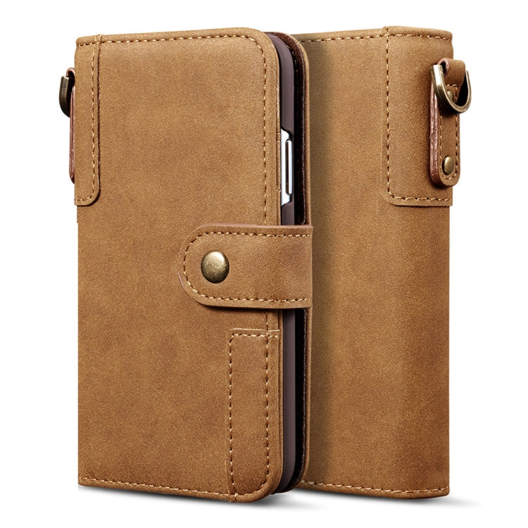 For iPhone 11 Cowhide Texture Horizontal Flip Leather Case, with Holder & Card Slots & Wallet & Lanyard