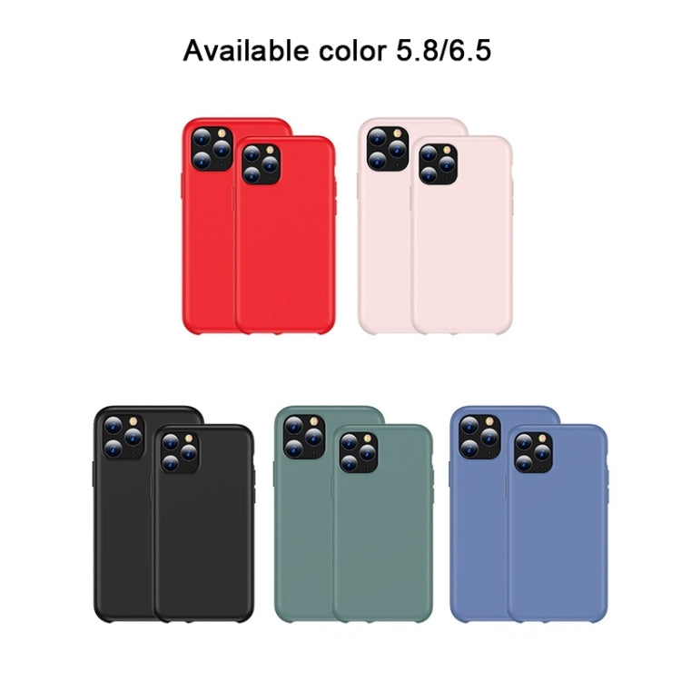 For iPhone 11 Pro TOTUDESIGN Liquid Silicone Dropproof Coverage Case