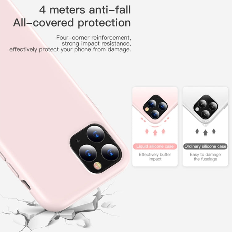 For iPhone 11 TOTUDESIGN Liquid Silicone Dropproof Coverage Case