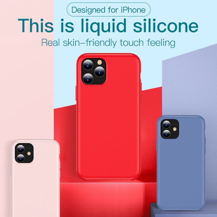 For iPhone 11 TOTUDESIGN Liquid Silicone Dropproof Coverage Case