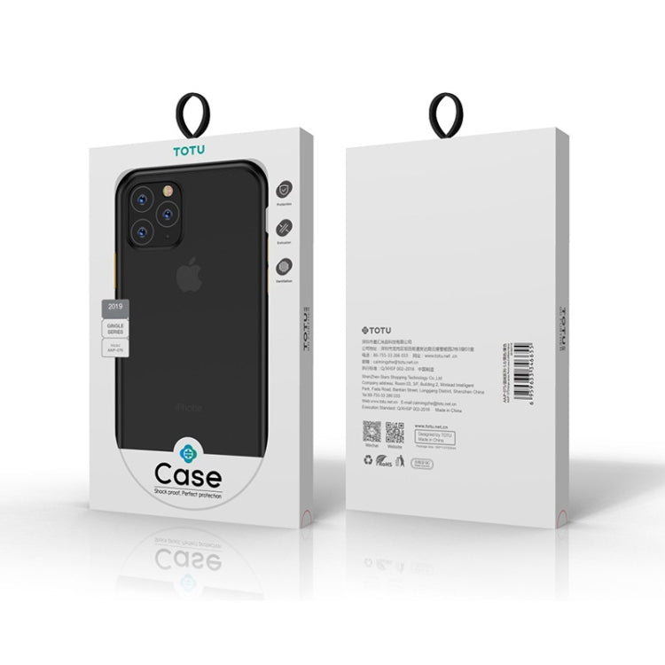 For iPhone 11 Pro Max TOTUDESIGN Gingle Series Shockproof TPU+PC Case