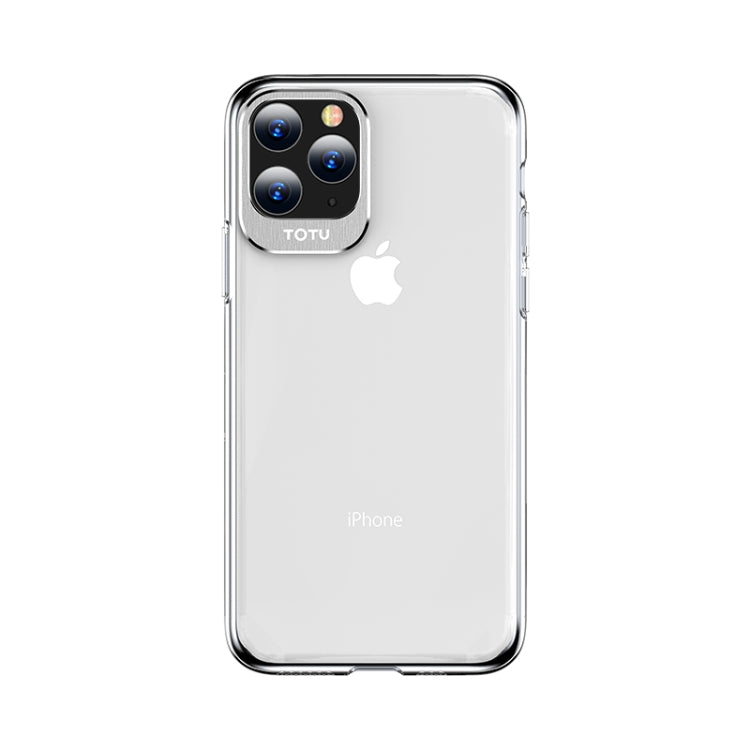 For iPhone 11 Pro TOTUDESIGN Clear Crystal Series Metal + PC Protective Case