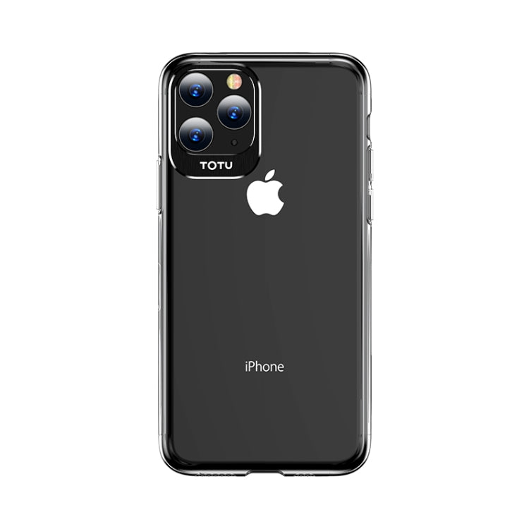 For iPhone 11 Pro Max TOTUDESIGN Clear Crystal Series Metal + PC Protective Case