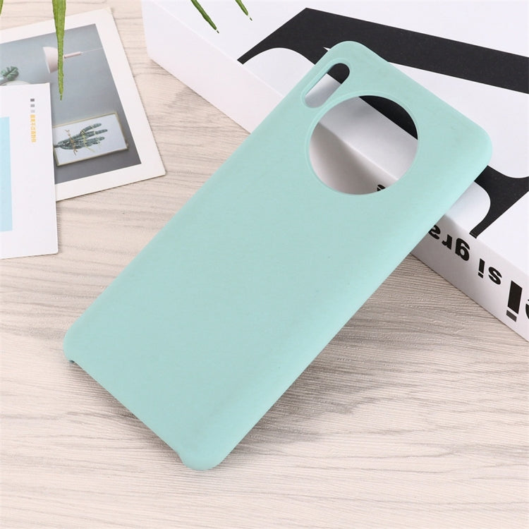 For Huawei Mate 30 Solid Color Liquid Silicone Dropproof Protective Case