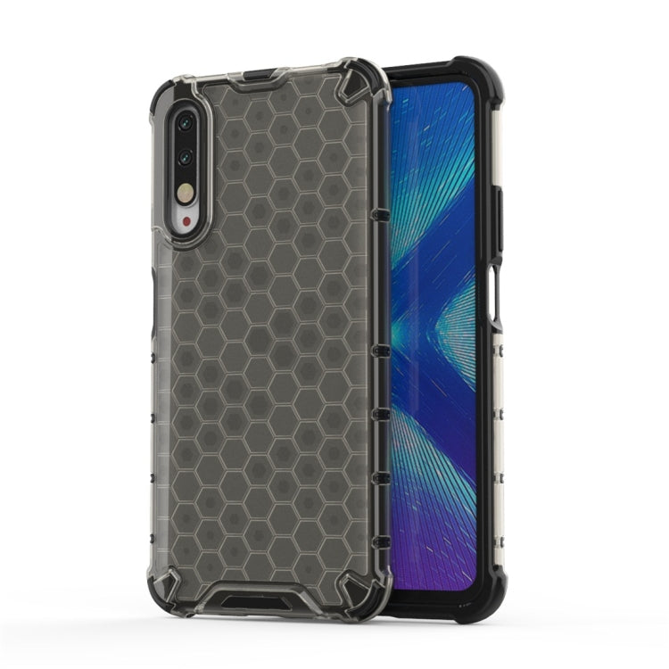 For Huawei Honor 9X Honeycomb Shockproof PC + TPU Protective Case