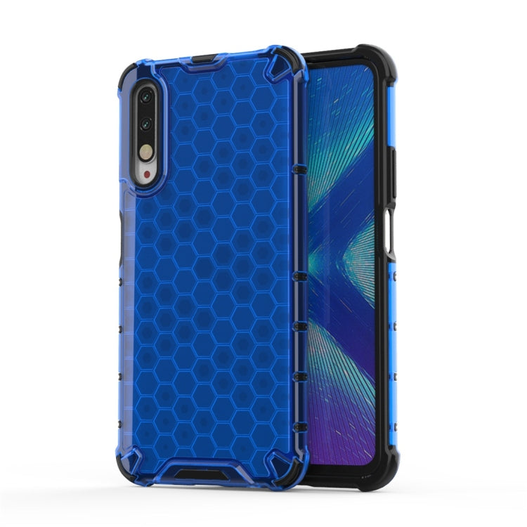 For Huawei Honor 9X Honeycomb Shockproof PC + TPU Protective Case