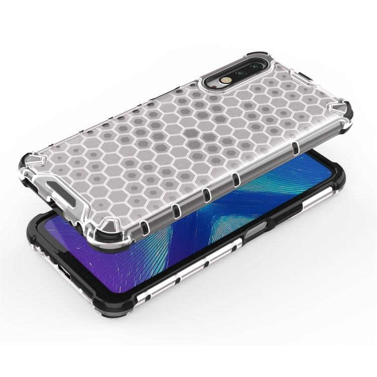 For Huawei Honor 9X Honeycomb Shockproof PC + TPU Protective Case