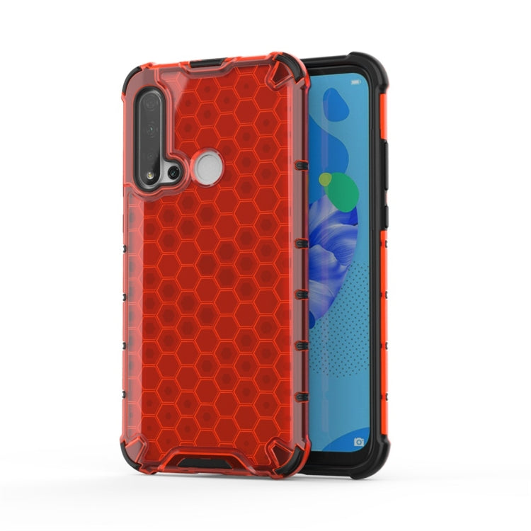 For Huawei Nova 5i Honeycomb Shockproof PC + TPU Protective Case