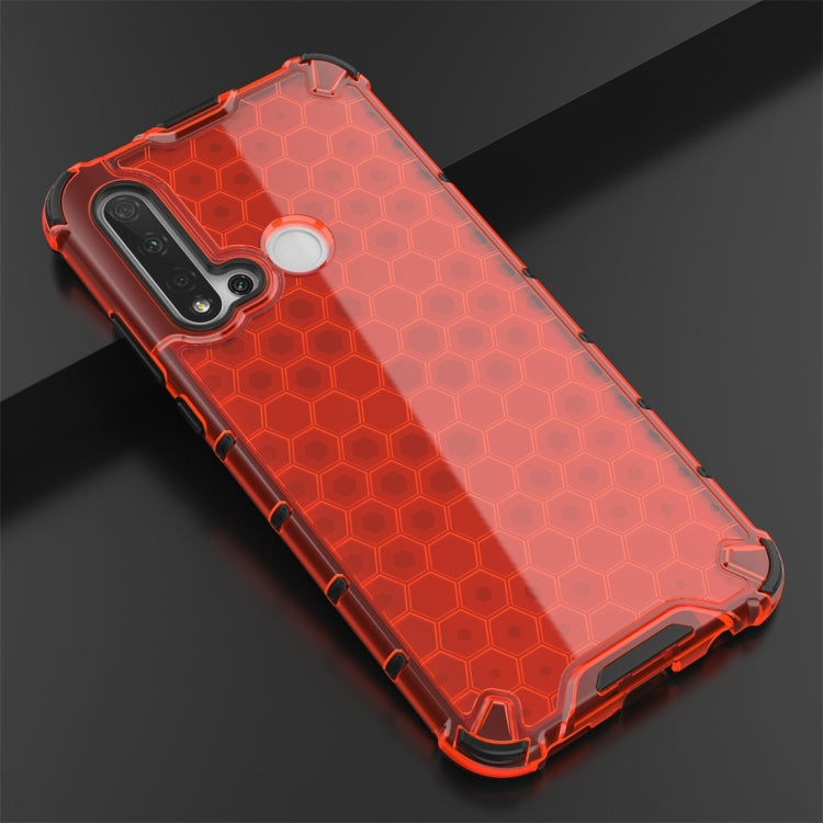 For Huawei Nova 5i Honeycomb Shockproof PC + TPU Protective Case