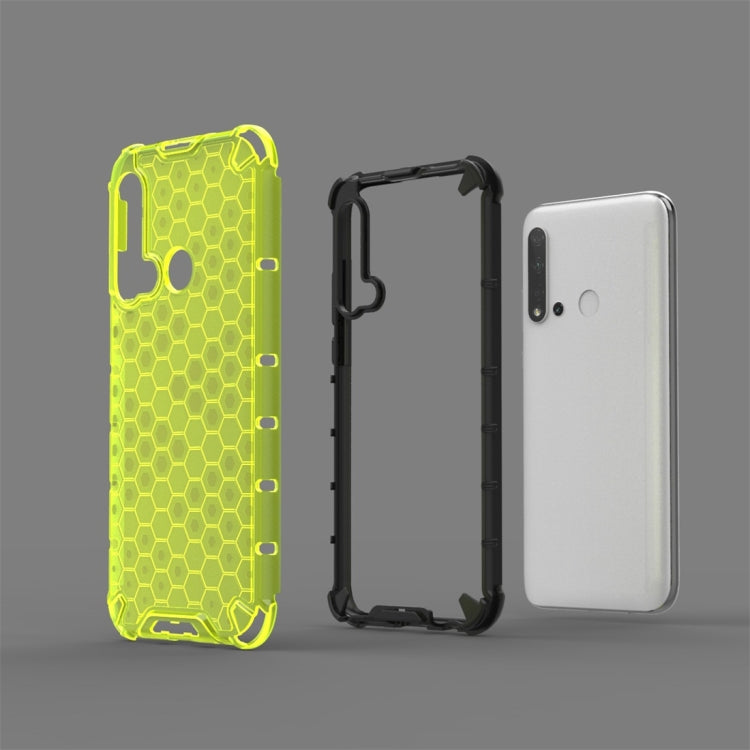 For Huawei Nova 5i Honeycomb Shockproof PC + TPU Protective Case
