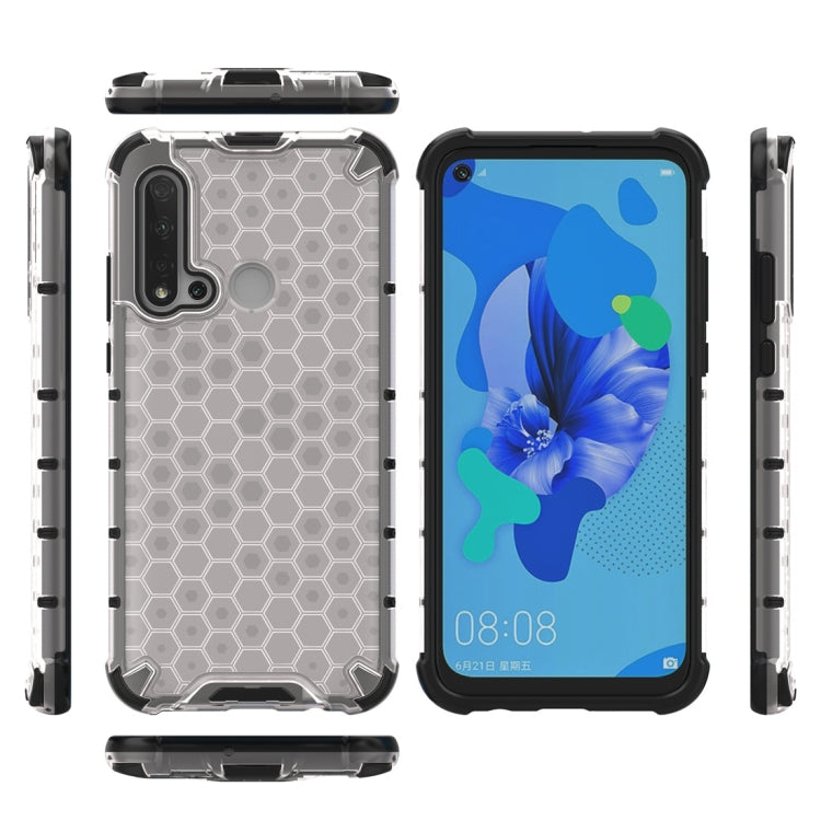 For Huawei Nova 5i Honeycomb Shockproof PC + TPU Protective Case