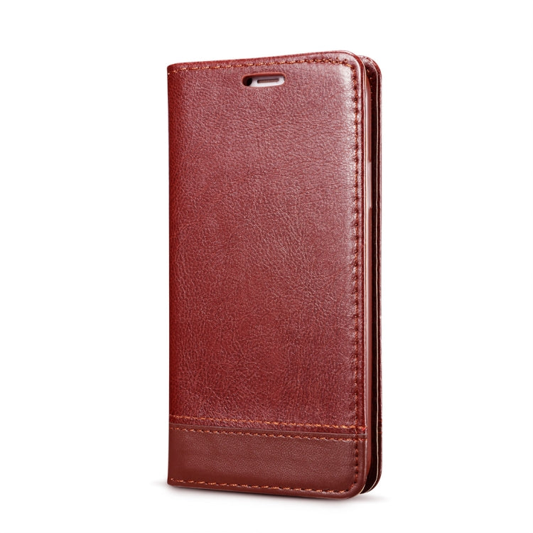 For iPhone 11 Pro Max Double-sided Absorption Splicing Horizontal Flip Leather Case, with Holder & Card Slots & Lanyard
