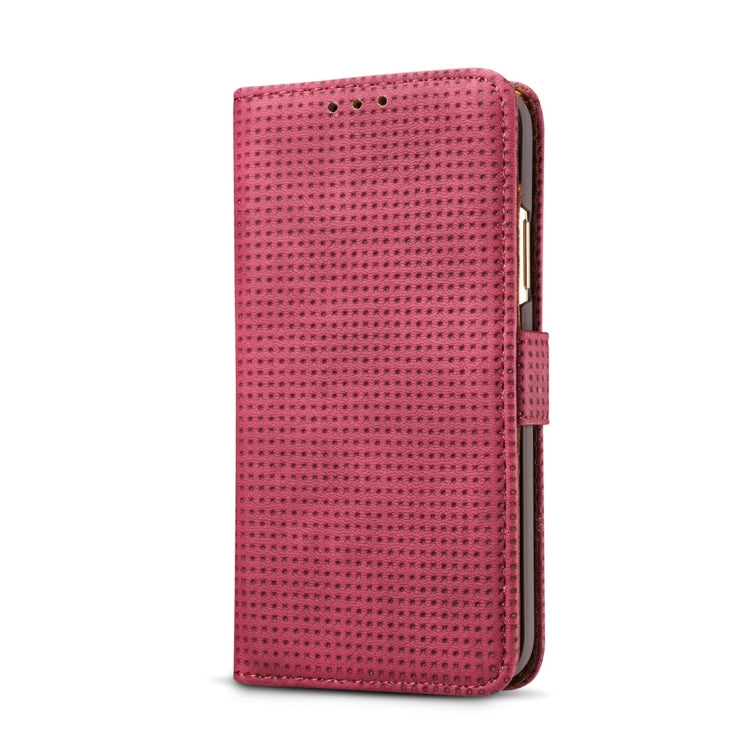 For iPhone 11 Pro Mesh Breathable Horizontal Flip Leather Case, with Card Slot & Holder & Wallet & Photo Frame