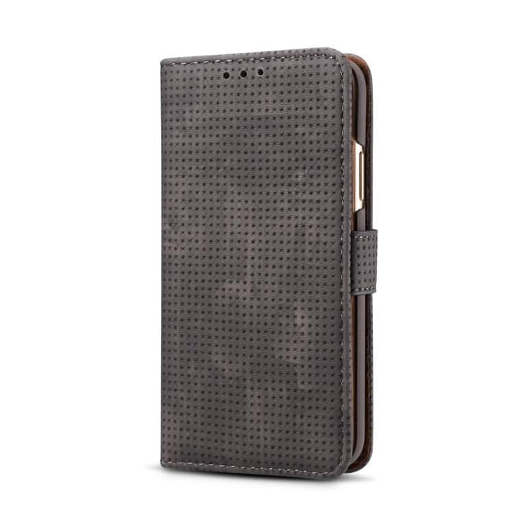 For iPhone 11 Mesh Breathable Horizontal Flip Leather Case, with Card Slot & Holder & Wallet & Photo Frame