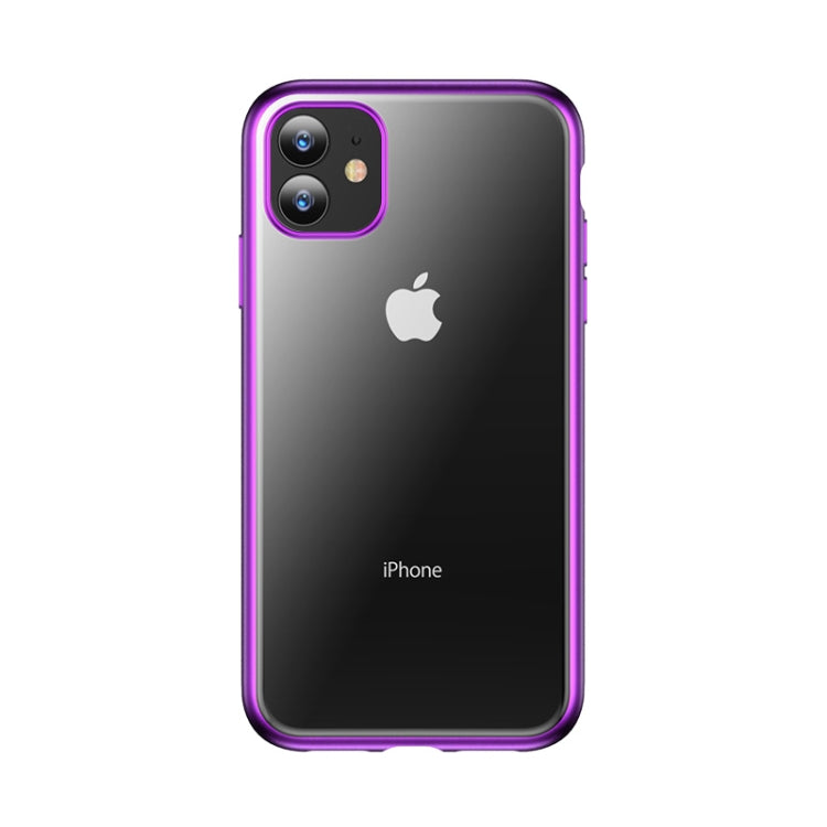 For iPhone 11 TOTUDESIGN Concise Series Shockproof Electroplating TPU Protective Case