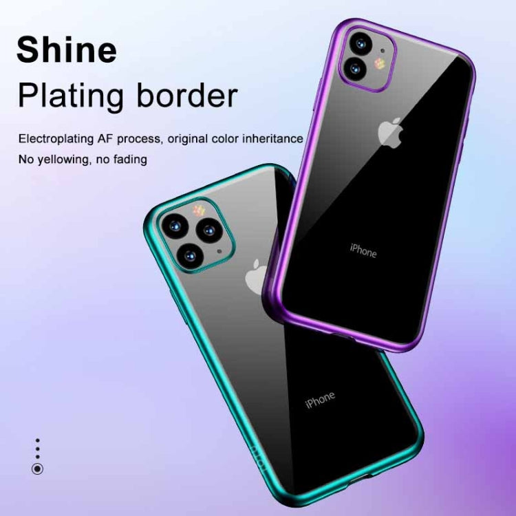 For iPhone 11 TOTUDESIGN Concise Series Shockproof Electroplating TPU Protective Case