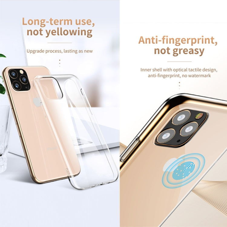 For iPhone 11 Pro Max TOTUDESIGN Shockproof Transparent TPU Protective Case