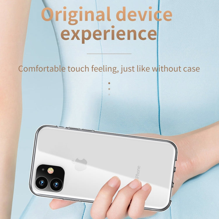 For iPhone 11 Pro Max TOTUDESIGN Shockproof Transparent TPU Protective Case