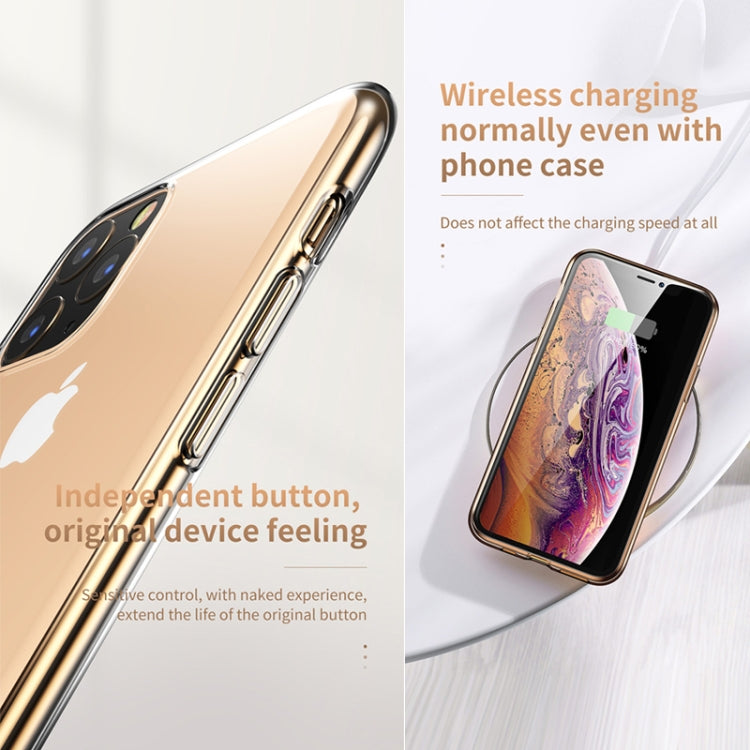 For iPhone 11 Pro Max TOTUDESIGN Shockproof Transparent TPU Protective Case