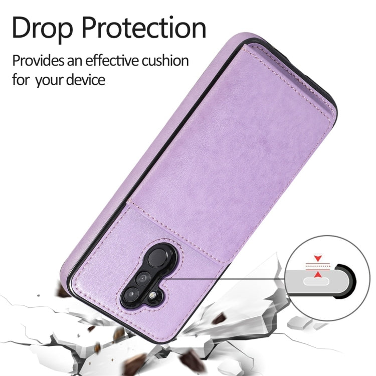 For Huawei Mate 20 Lite Shockproof PU + TPU Protective Case with Card Slots & Holder