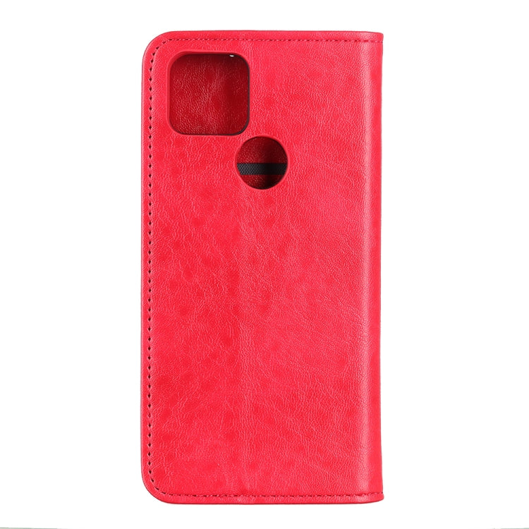 For Motorola Moto G9 Power Magnetic Crazy Horse Texture Horizontal Flip Leather Case with Holder & Card Slots & Wallet