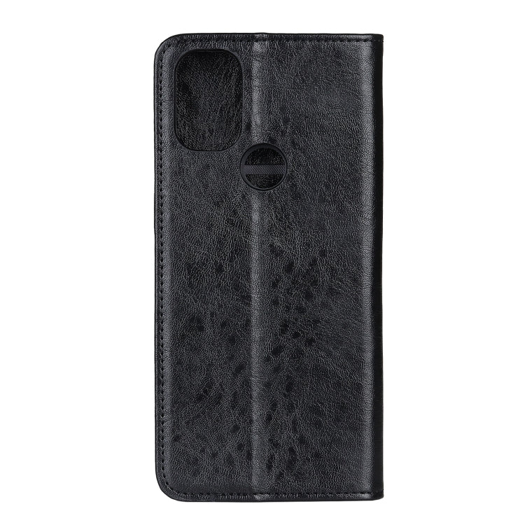 For OnePlus Nord N10 Magnetic Crazy Horse Texture Horizontal Flip Leather Case with Holder & Card Slots & Wallet