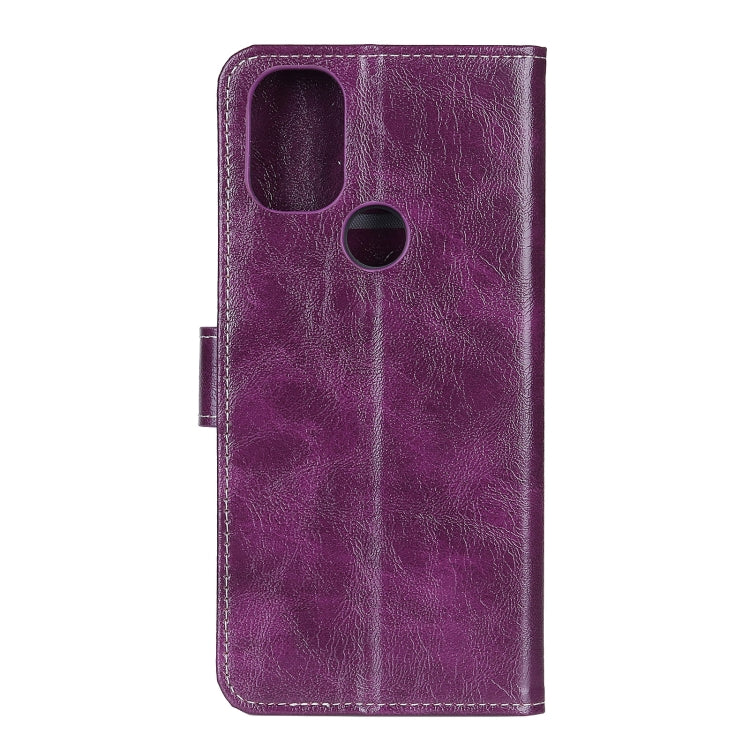 For OnePlus Nord N10 Retro Crazy Horse Texture Horizontal Flip Leather Case with Holder & Card Slots & Photo Frame & Wallet