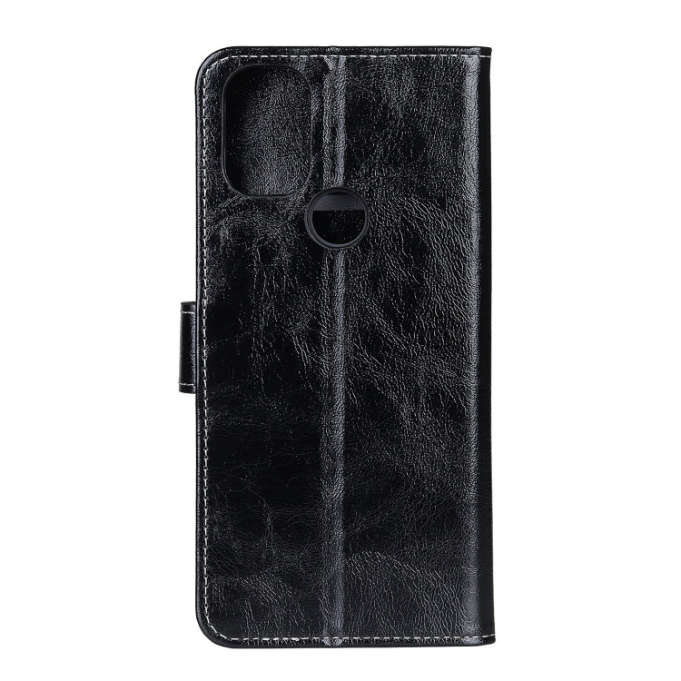 For OnePlus Nord N100 Retro Crazy Horse Texture Horizontal Flip Leather Case with Holder & Card Slots & Photo Frame & Wallet