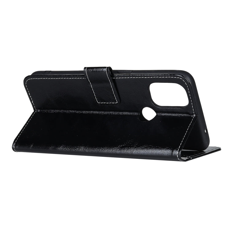 For OnePlus Nord N100 Retro Crazy Horse Texture Horizontal Flip Leather Case with Holder & Card Slots & Photo Frame & Wallet