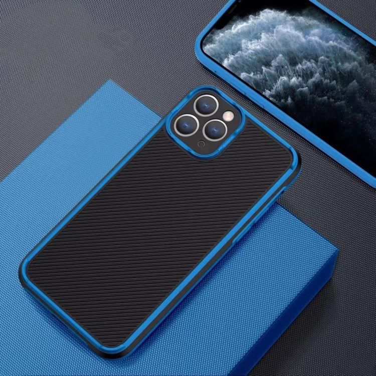 For iPhone 11 Four-corner Twill Shockproof Drop-resistant Protective Case
