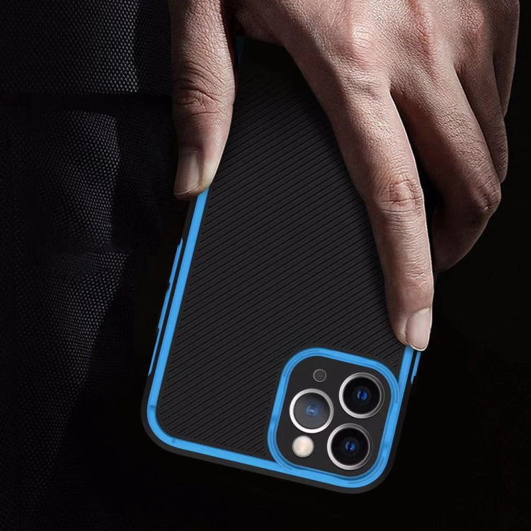 For iPhone 11 Pro Max Four-corner Twill Shockproof Drop-resistant Protective Case