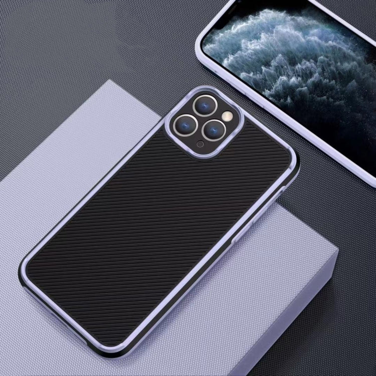 For iPhone 12 Four-corner Twill Shockproof Drop-resistant Protective Case