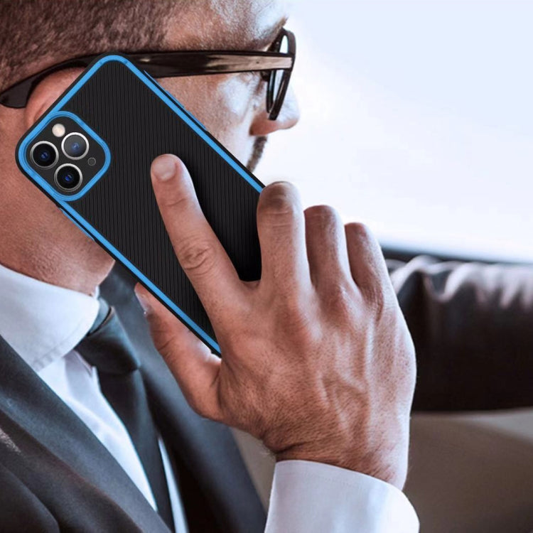 For iPhone 12 Four-corner Twill Shockproof Drop-resistant Protective Case