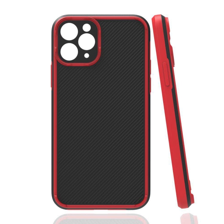 For iPhone 12 Pro Max Four-corner Twill Shockproof Drop-resistant Protective Case