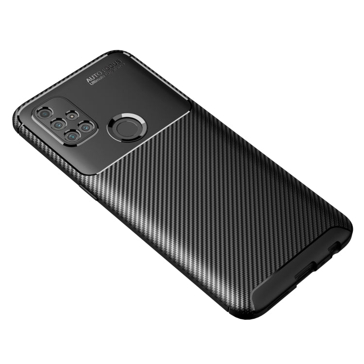 For OnePlus Nord N10 5G Carbon Fiber Texture Shockproof TPU Case