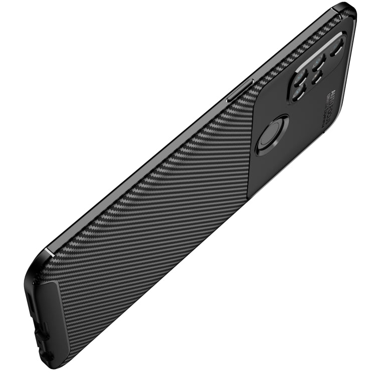 For OnePlus Nord N10 5G Carbon Fiber Texture Shockproof TPU Case