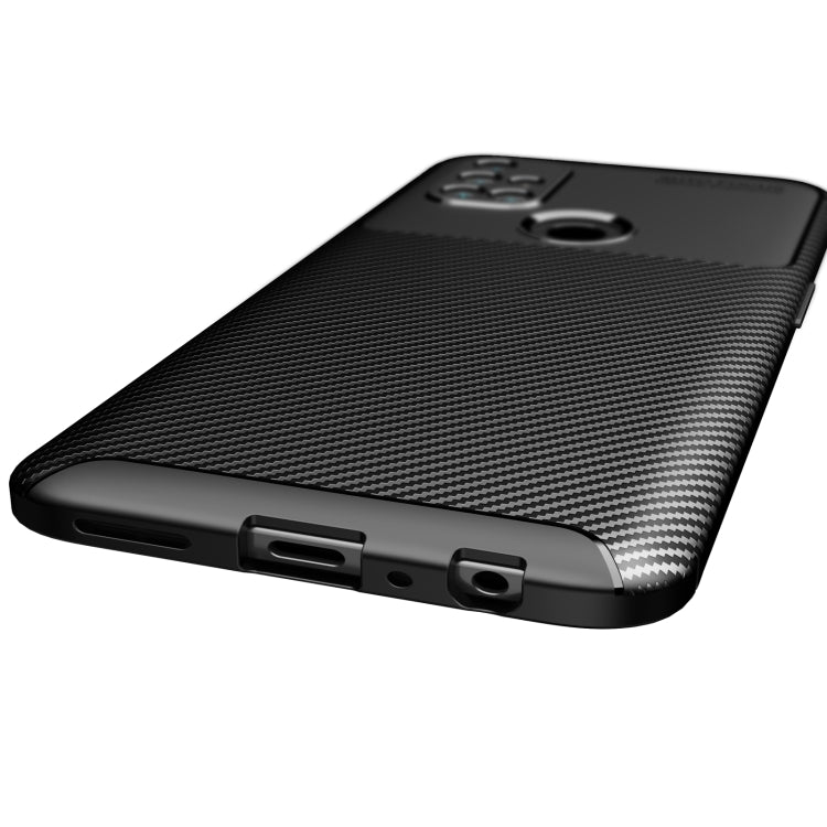 For OnePlus Nord N10 5G Carbon Fiber Texture Shockproof TPU Case