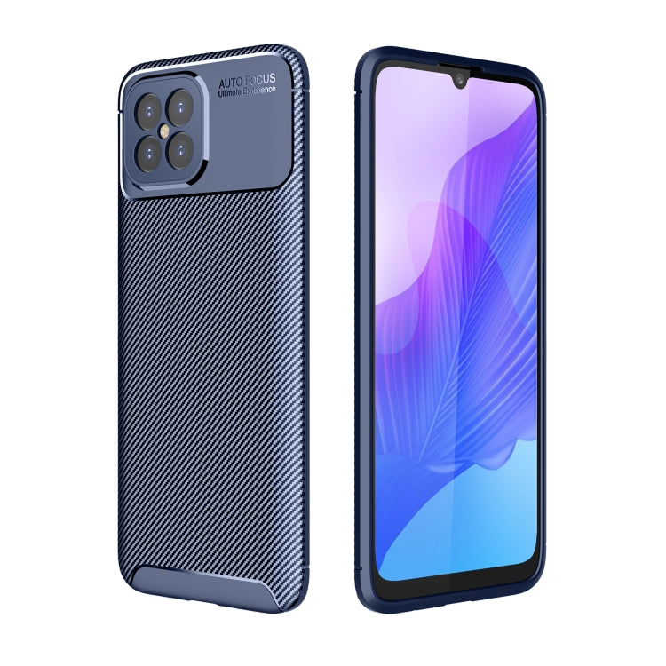 For Huawei nova 8 SE Carbon Fiber Texture Shockproof TPU Case
