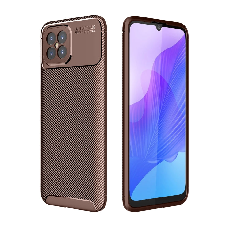 For Huawei nova 8 SE Carbon Fiber Texture Shockproof TPU Case