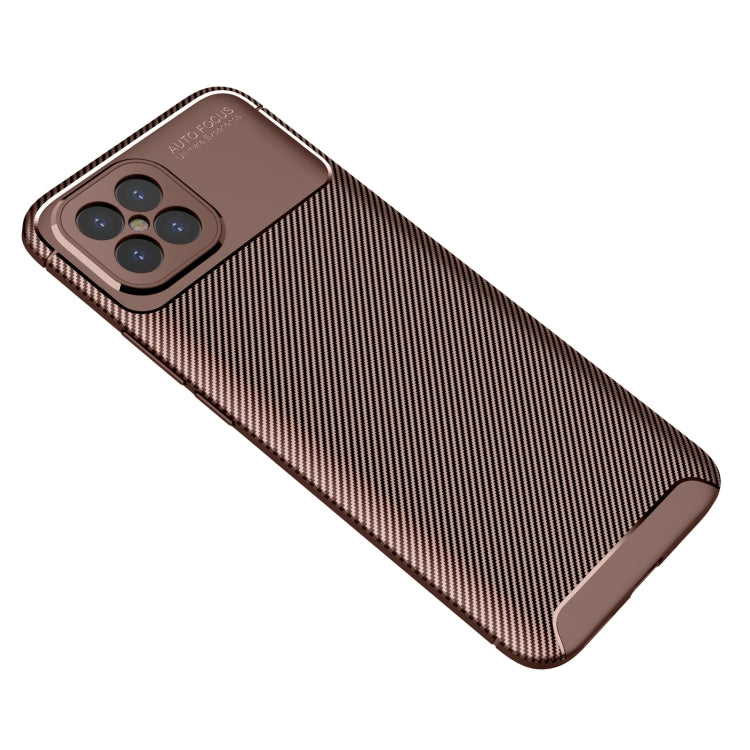 For Huawei nova 8 SE Carbon Fiber Texture Shockproof TPU Case
