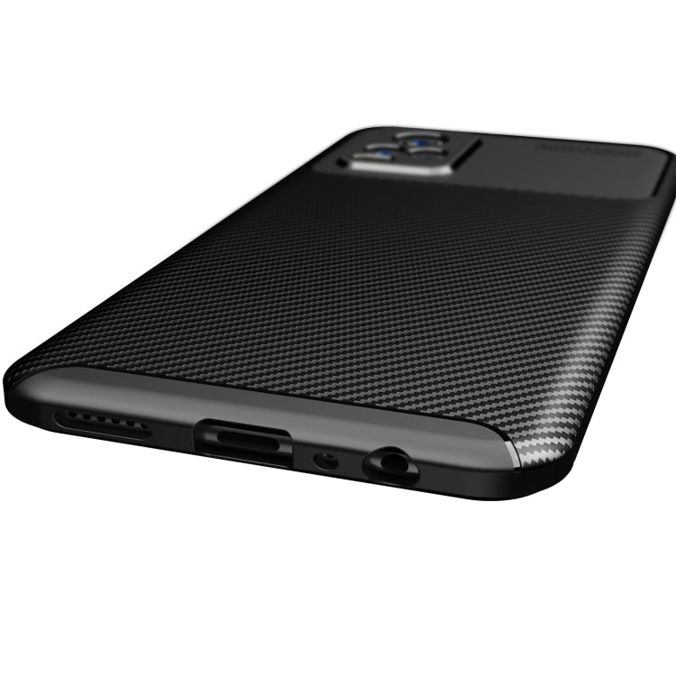 For vivo V20 Carbon Fiber Texture Shockproof TPU Case