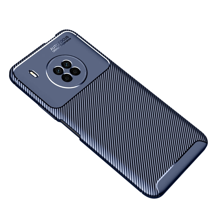 For Huawei Y9a Carbon Fiber Texture Shockproof TPU Case