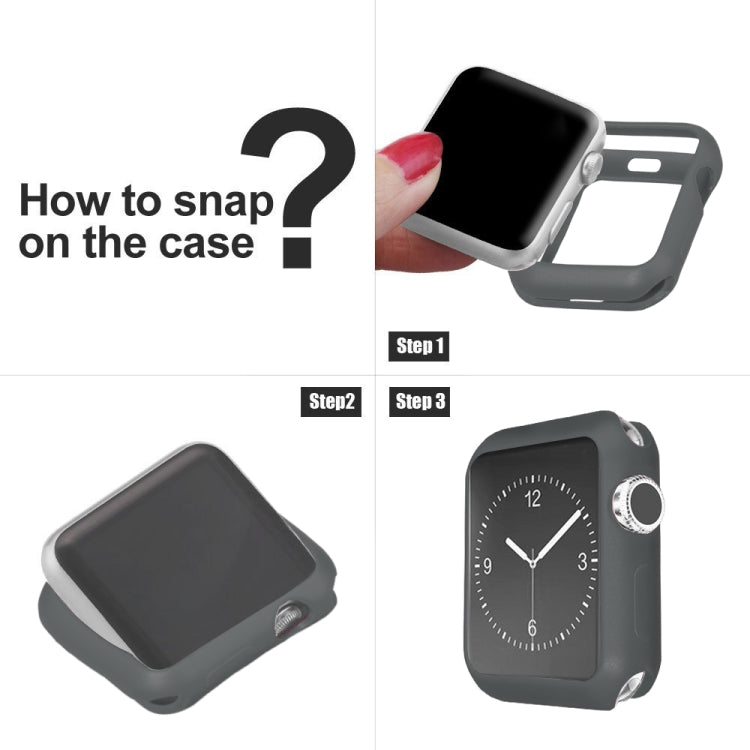 Frosted Protective Case For Apple Watch Series 3 & 2 & 1 42mm