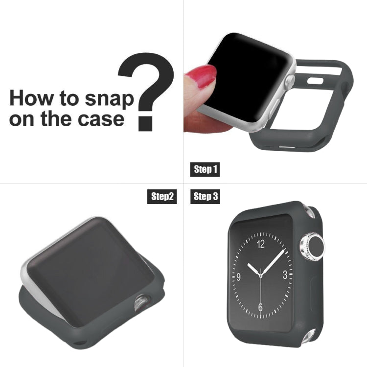 Frosted Protective Case For Apple Watch Series 3 & 2 & 1 42mm