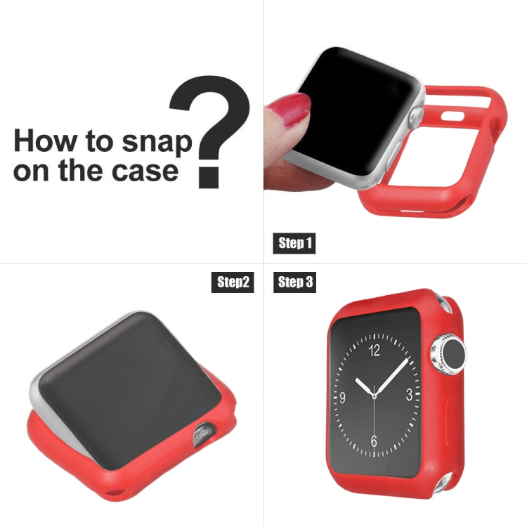Frosted Protective Case For Apple Watch Series 3 & 2 & 1 38mm
