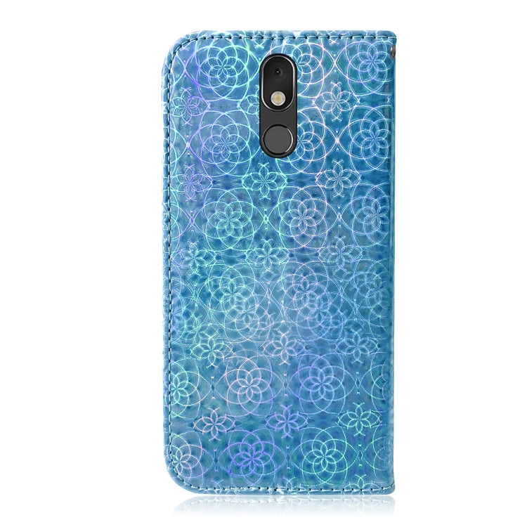 For LG Stylo 5 Solid Color Colorful Magnetic Buckle Horizontal Flip PU Leather Case with Holder & Card Slots & Wallet & Lanyard