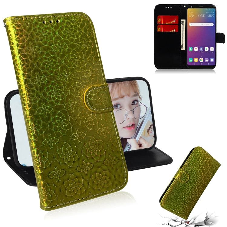 For LG Stylo 5 Solid Color Colorful Magnetic Buckle Horizontal Flip PU Leather Case with Holder & Card Slots & Wallet & Lanyard