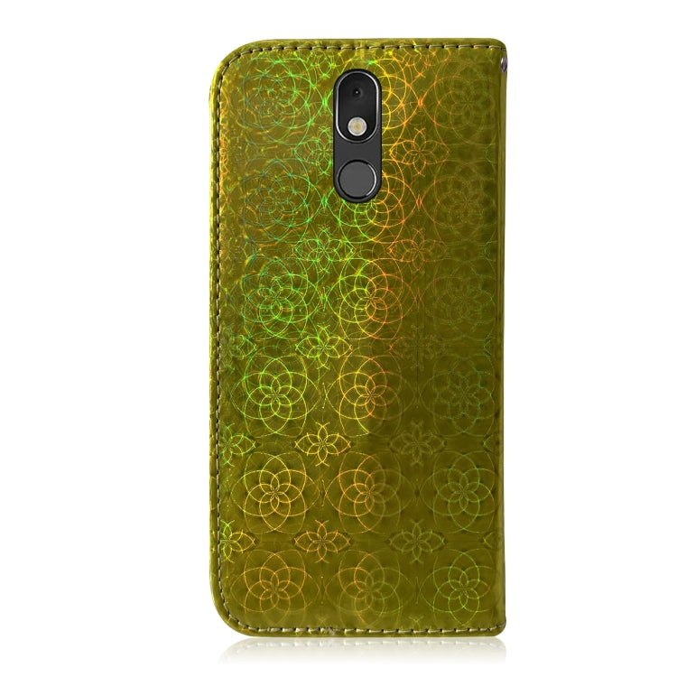 For LG Stylo 5 Solid Color Colorful Magnetic Buckle Horizontal Flip PU Leather Case with Holder & Card Slots & Wallet & Lanyard